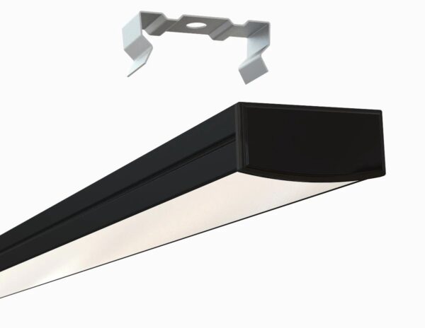 1955ASL-B - Black LED Channel - Image 4