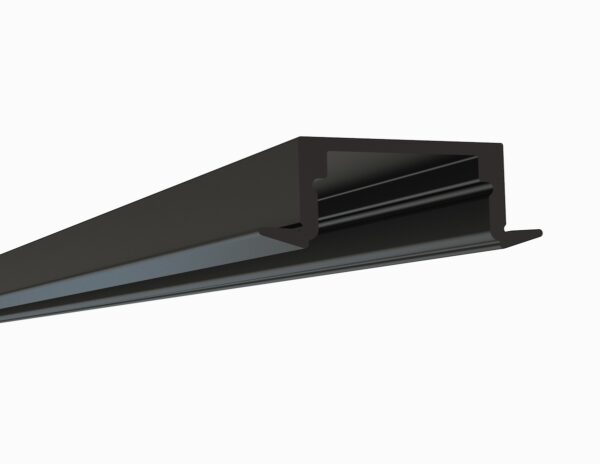 1972ASL-BB - BlackBlack Recessed LED Channel - Image 2
