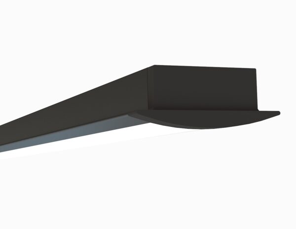 1972ASL-B - Black Recessed LED Channel - Image 2