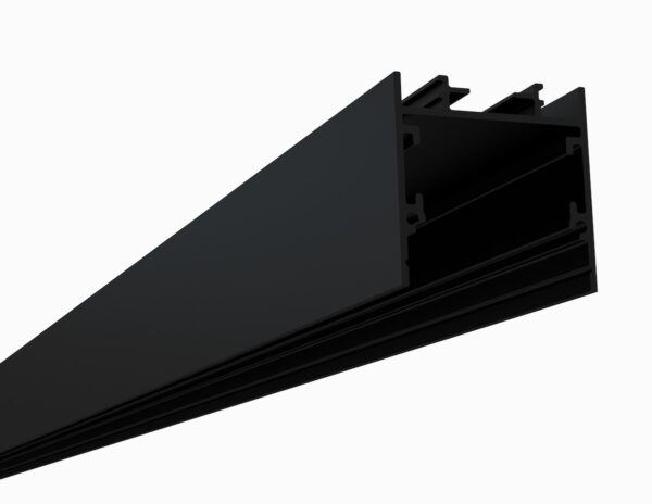435ASL-B - Surface / Pendant Black LED Channel - Image 3
