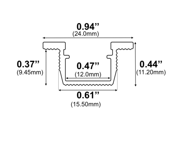 962ASL - Recessed LED Channel - Image 12