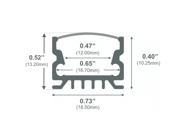 967ASL - Low Profile Slimline LED Channel - Image 18