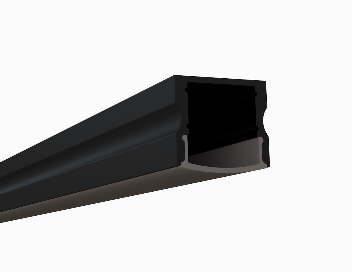 971ASL-BB - BlackBlack LED Channel